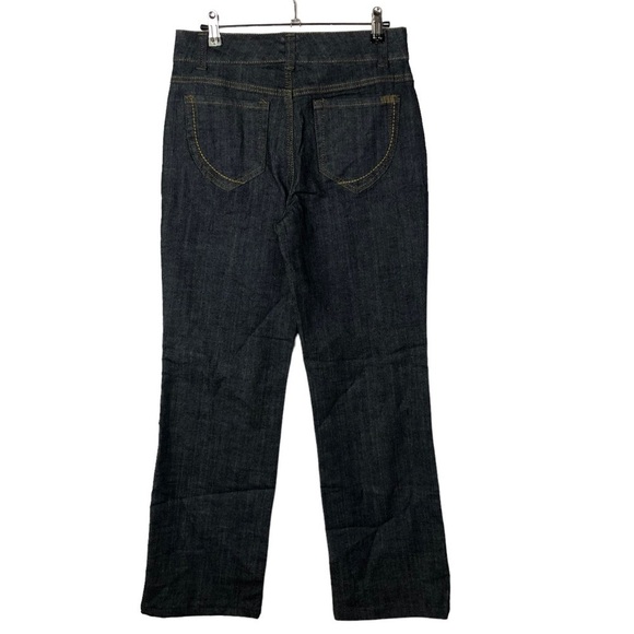 Nine West Jeans Dark Wash High Rise Bootcut Jeans 6 - Picture 2 of 4